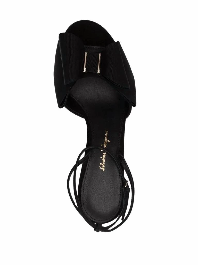 Salvatore Ferragamo Women
s Vara-Bow Detail Sandals In Black 4