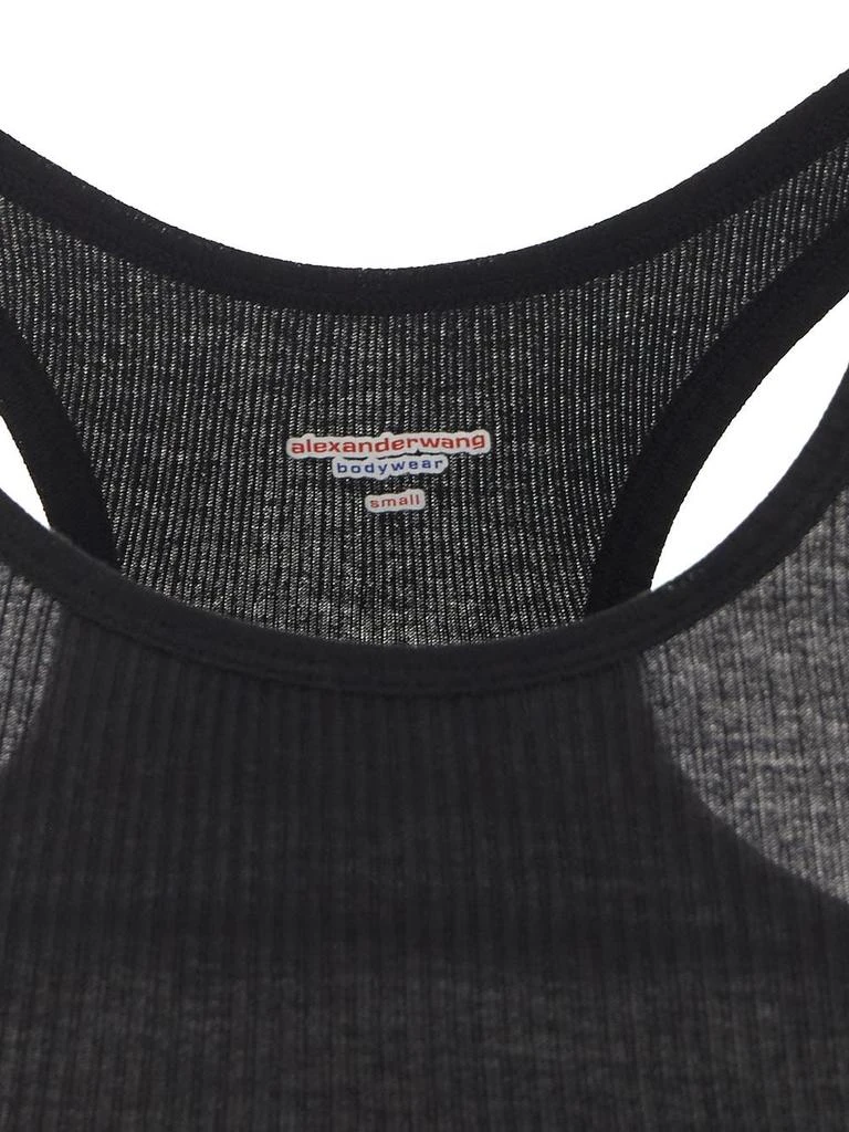 Alexander Wang Cropped Racer Tank 3