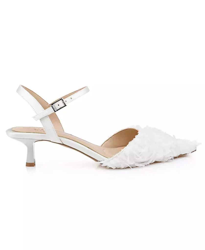 Badgley Mischka Women's Selene Kitten Heel Dress Pumps 2