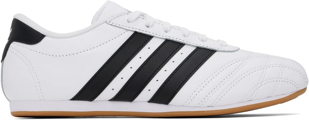 Adidas White & Black Taekwondo Lace Sneakers 1