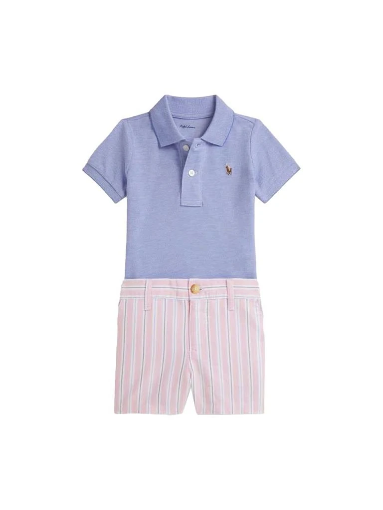 Ralph Lauren Polo Ralph Lauren Kids Striped Knit Short Suit