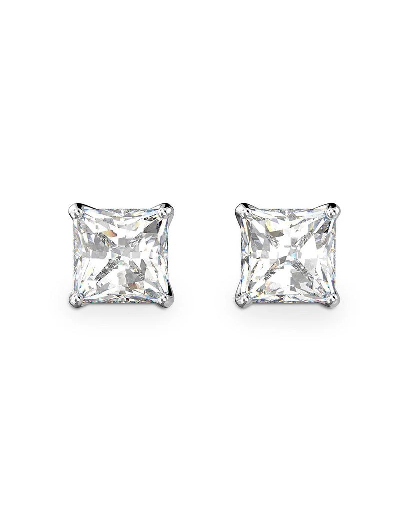 Swarovski Stilla Attract Crystal Square Stud Earrings 1