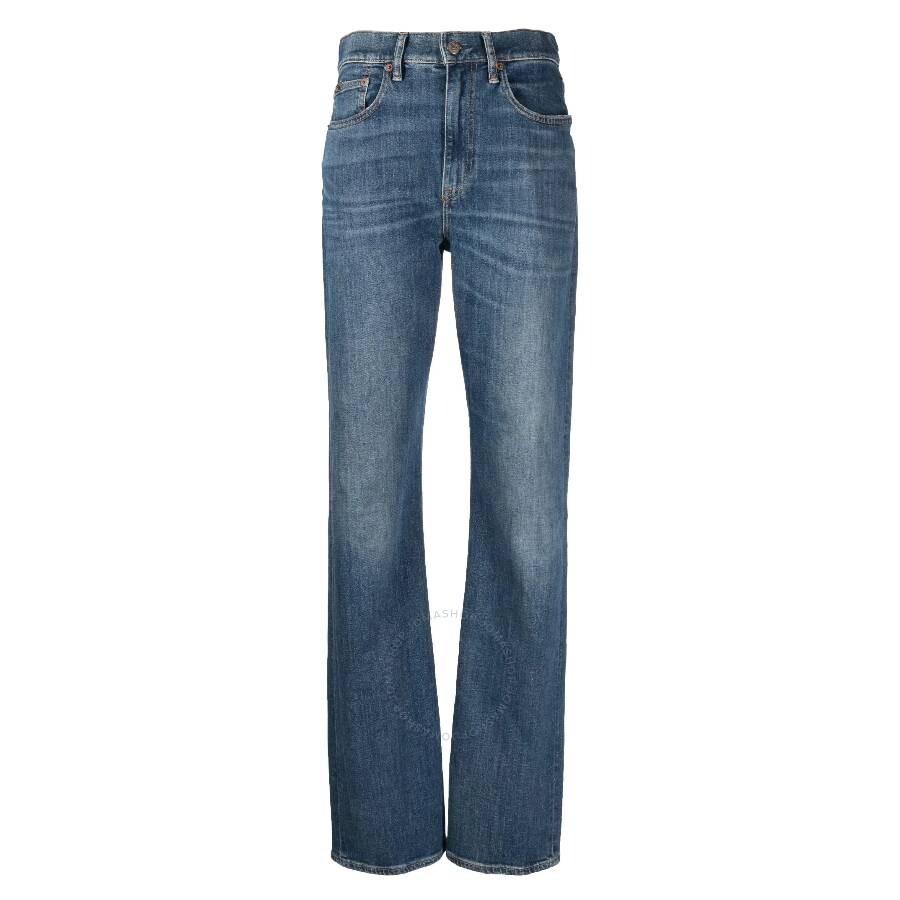 Ralph Lauren High-Rise Straight Denim Jeans