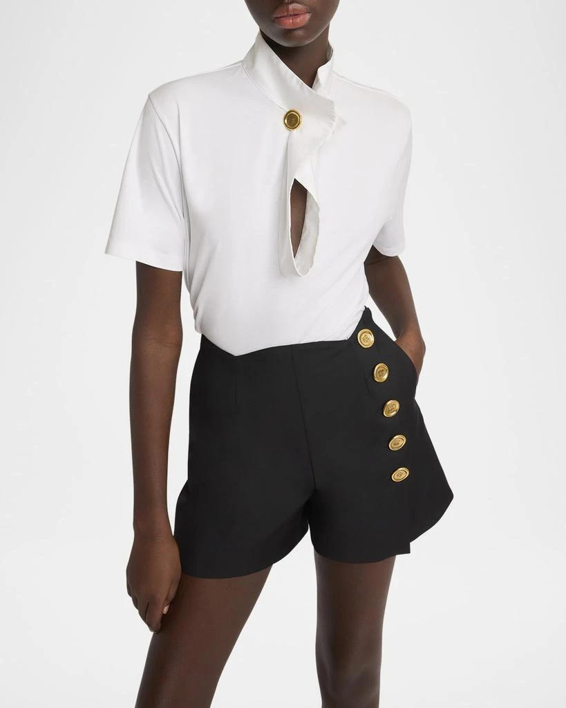 Givenchy High Neck Pierced Top 5