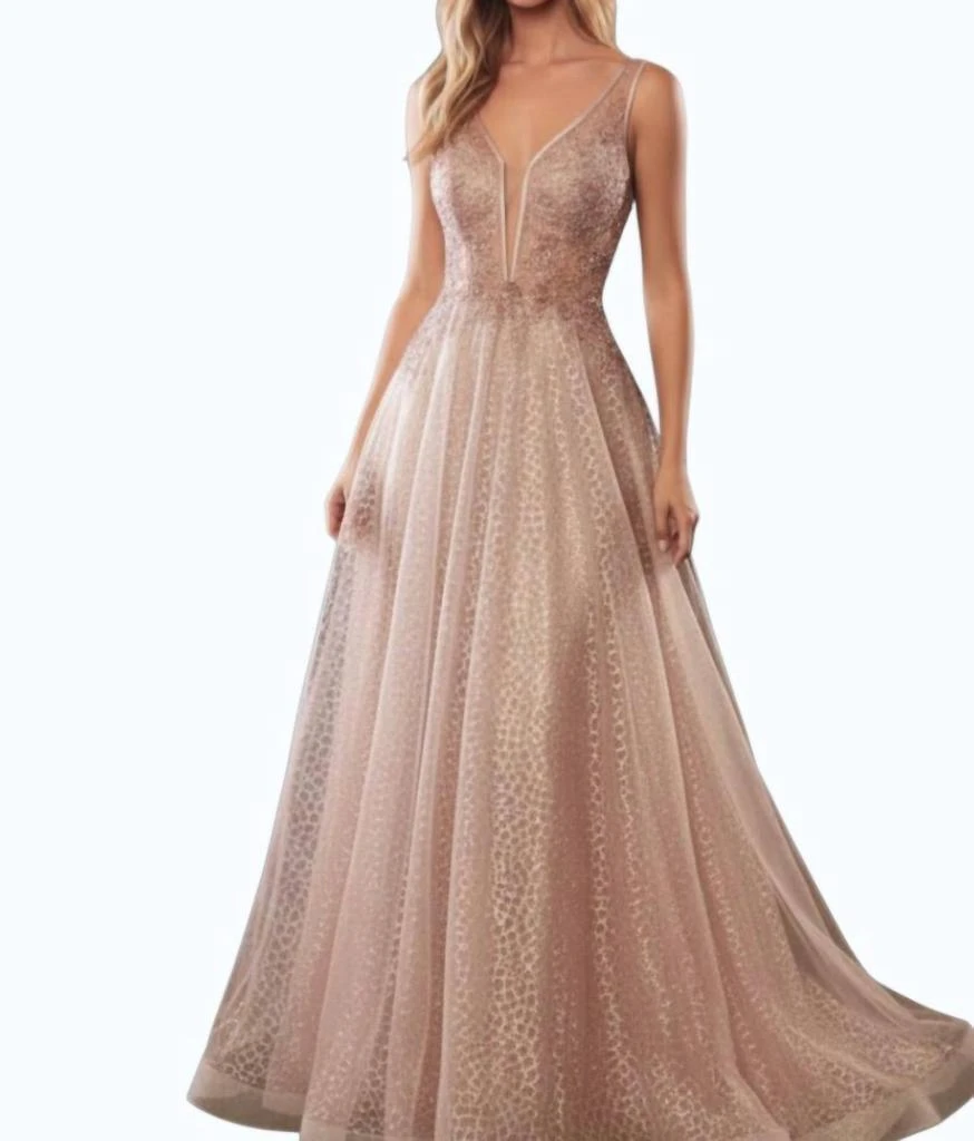 Andrea & Leo Couture Andrea & Leo Couture - Vespertine Beaded Gown