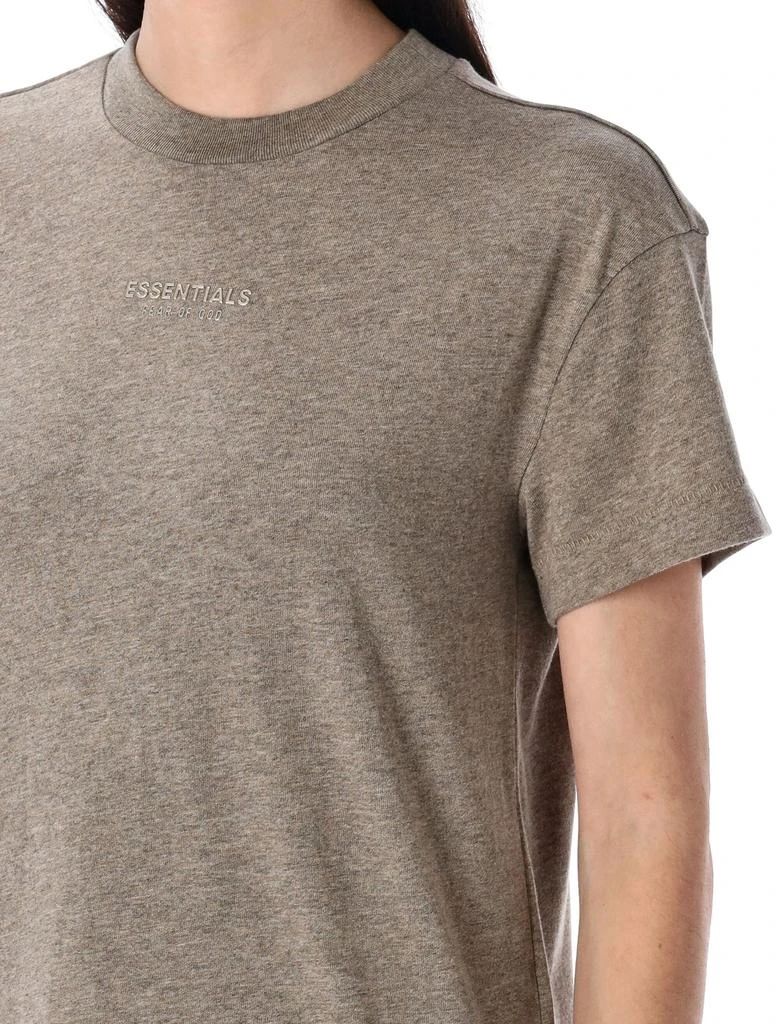 Essentials Fear Of God Essentials Metallized Logo Classic-Fit T-Shirt 3