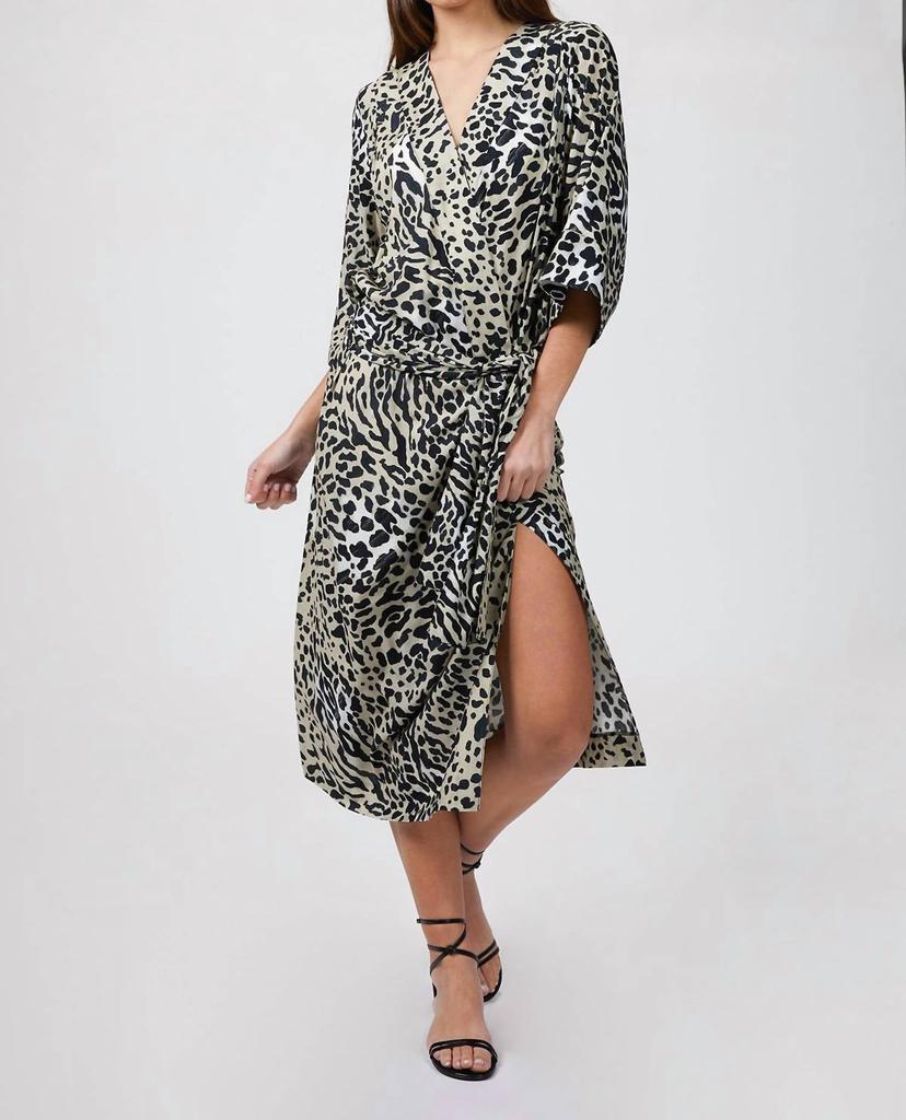 Smythe DROP WAIST KIMONO DRESS