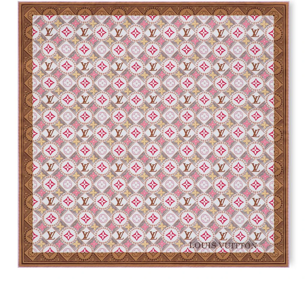 Louis Vuitton Monogram Tiles Square 70 3