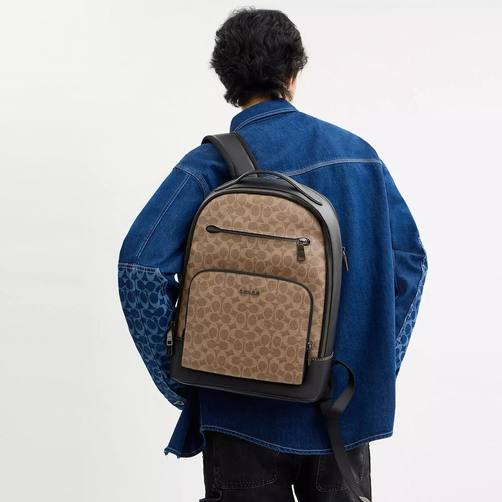 Coach Ethan Backpack In Signature Canvas 3
