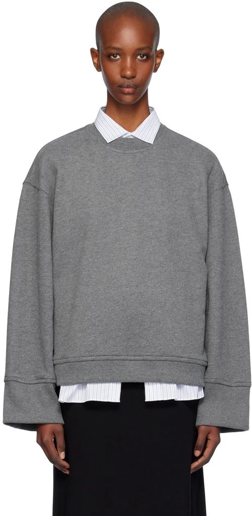 The Frankie Shop Gray Talia Sweatshirt 1