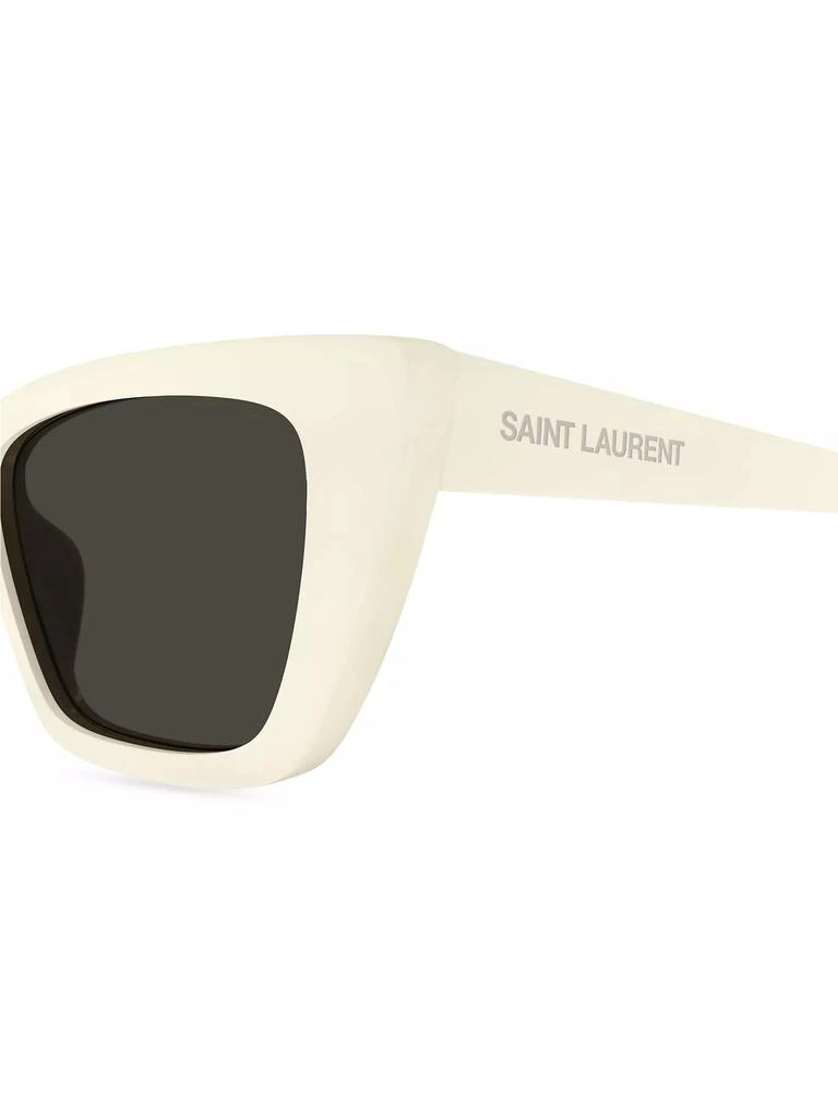Yves Saint Laurent Mica 55MM Acetate Cat-Eye Sunglasses 3