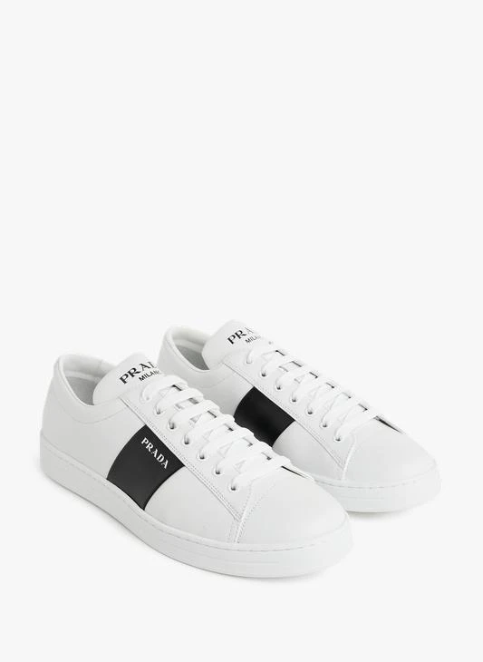 Prada Leather logo sneakers 1