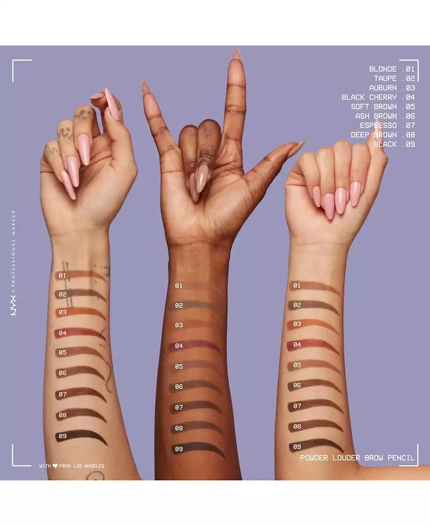 NYX Professional Makeup Powder Louder Brow Pencil 14