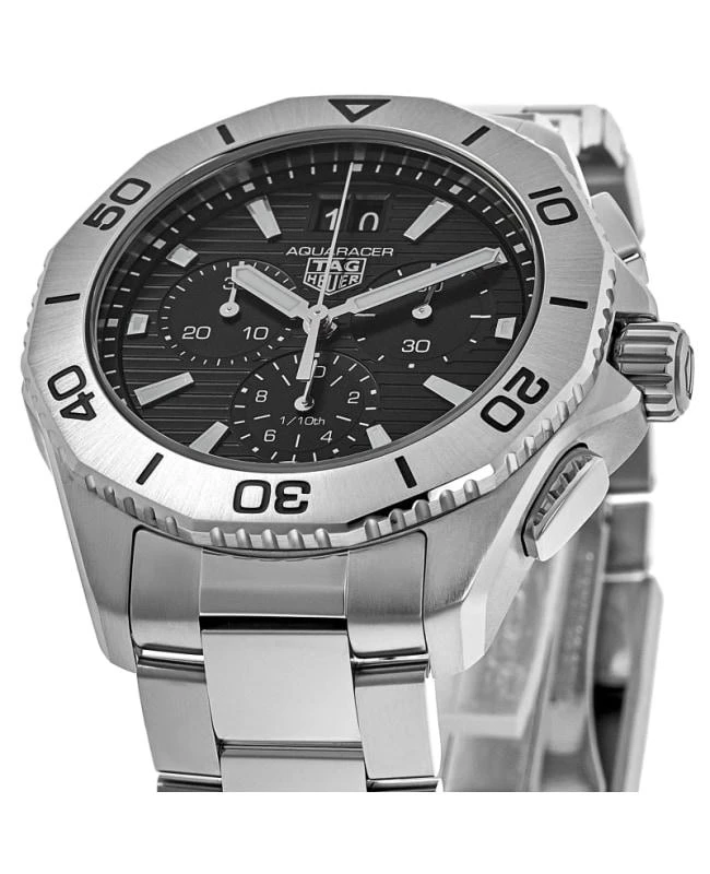 TAG Heuer Tag Heuer Aquaracer Professional 200 Date Quartz Chronograph Black Dial Steel Men's Watch CBP1110.BA0627 2