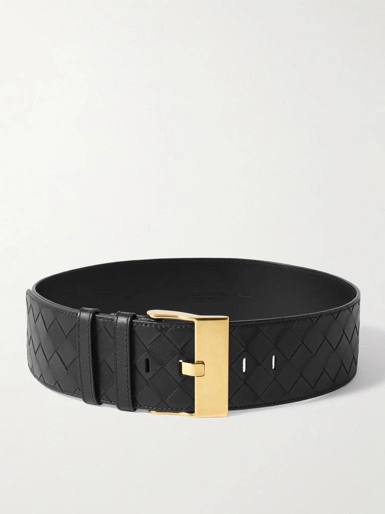 Bottega Veneta Black Snake Belt - Belts - Free Shipping  display picture 1