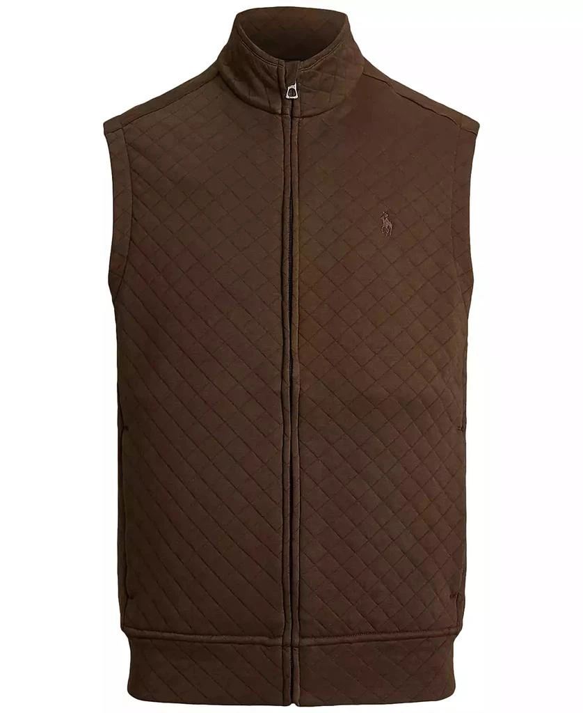 Ralph Lauren Men's Quilted Double-Knit Jersey Vest 5