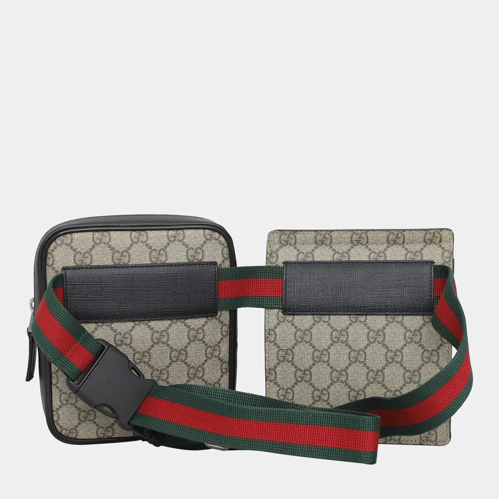 Gucci Gucci GG Supreme Double Pocket Belt Bag 3