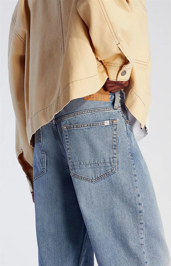 PacSun Light Indigo Extreme Baggy Jeans 5