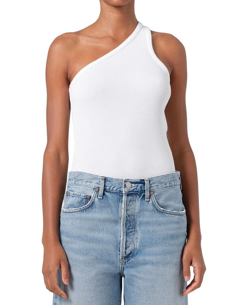 AGOLDE Verica One Shoulder Tank Top 1