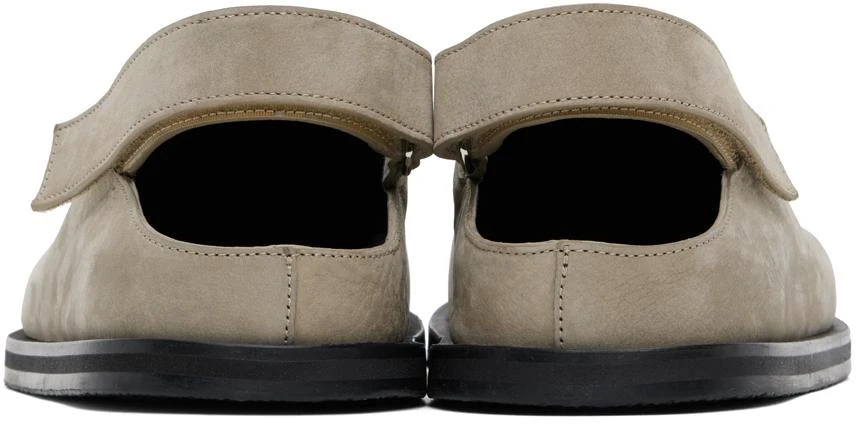 Studio Nicholson Gray Hardning Clogs 2