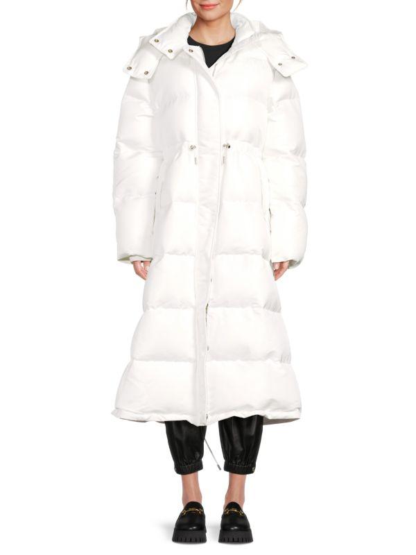 Alexander McQueen Wool Blend Puffer Coat