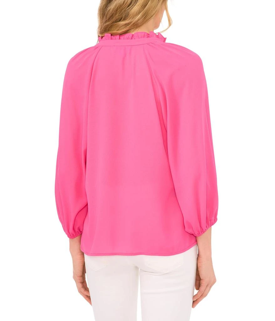 CeCe Raglan Sleeve V-Neck Top 2