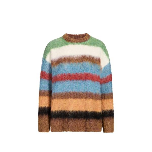 Topshop Striped knit sweater