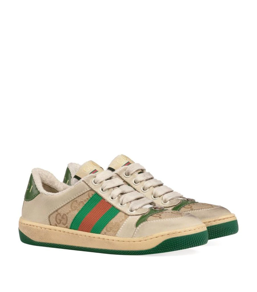 Gucci Kids Screener Low-Top Sneakers 3