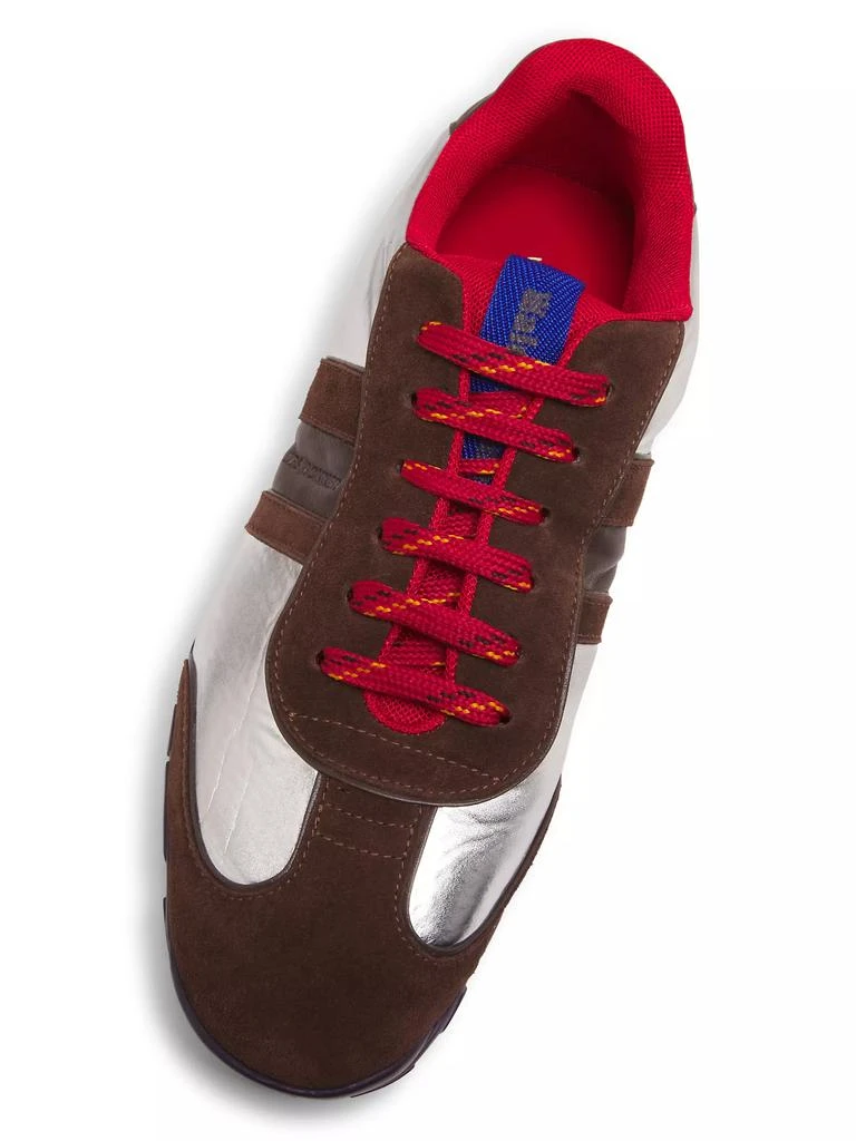 WALES BONNER Dream Study Metallic Low-Top Sneakers 4