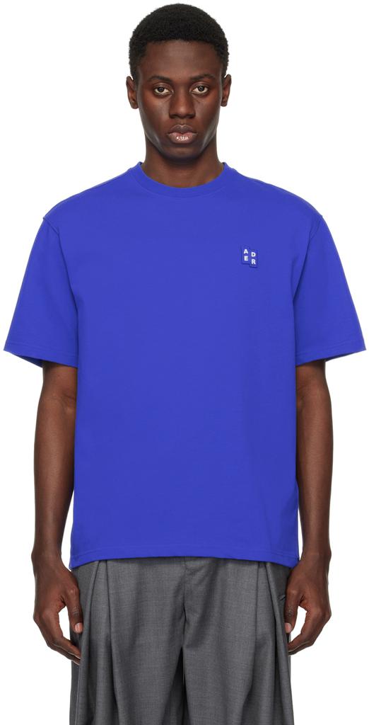 ADER error Black Blue Net Product. 49 T-shirt - T-Shirts