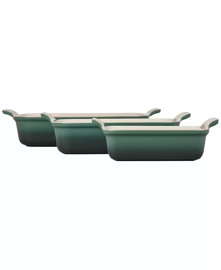 Le Creuset Set of 3 Heritage Bakers