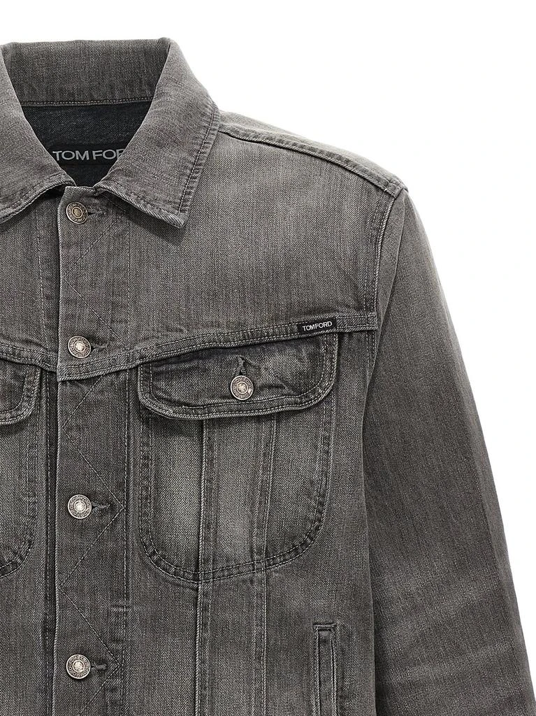 Tom Ford Tom Ford Buttoned Denim Jacket 3