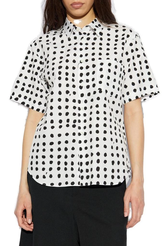 Black Comme des Garçons Black Comme des Garçons Polka Dot Shirt 2