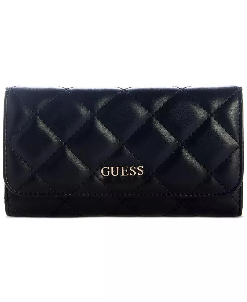 GUESS Tinsley Quilted Slim Clutch 1