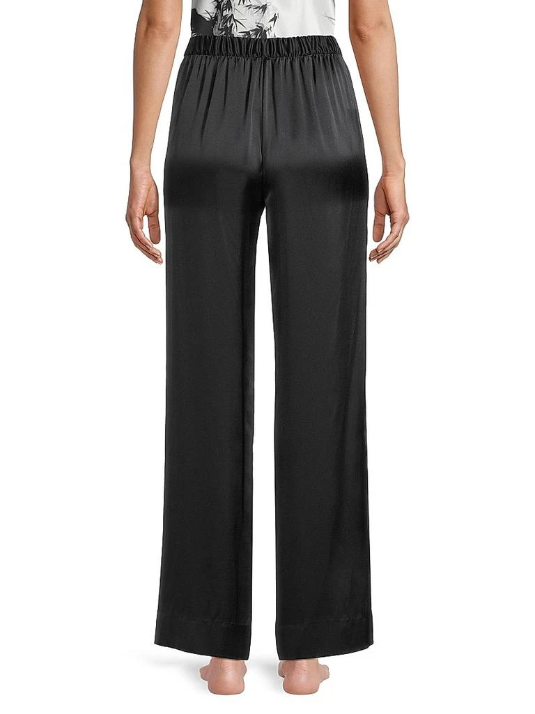 Josie Key Essentials Silk Wide-Leg Lounge Pants 5
