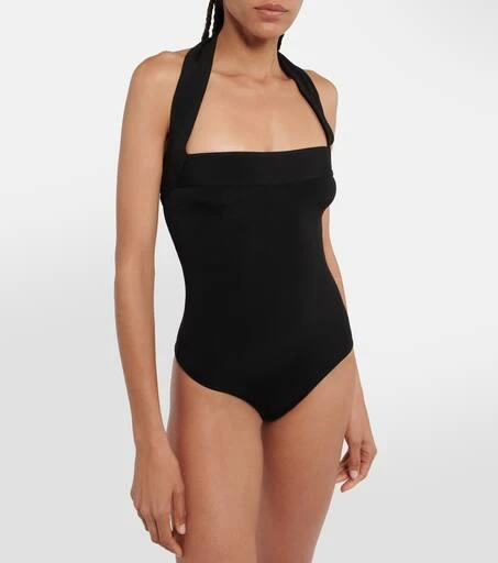 Khaite Sola crêpe jersey bodysuit 3
