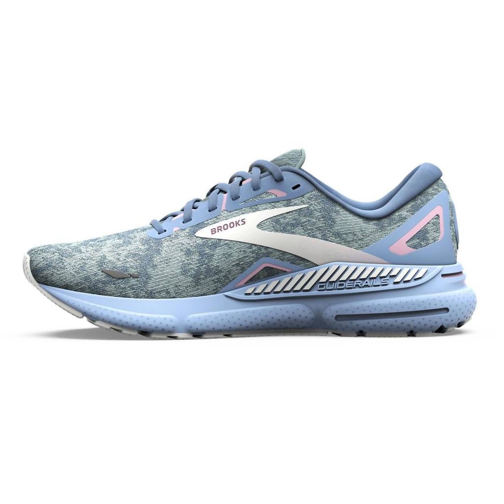 Brooks Women's Adrenaline Gts 23 Running Shoes In Blue/white/pink