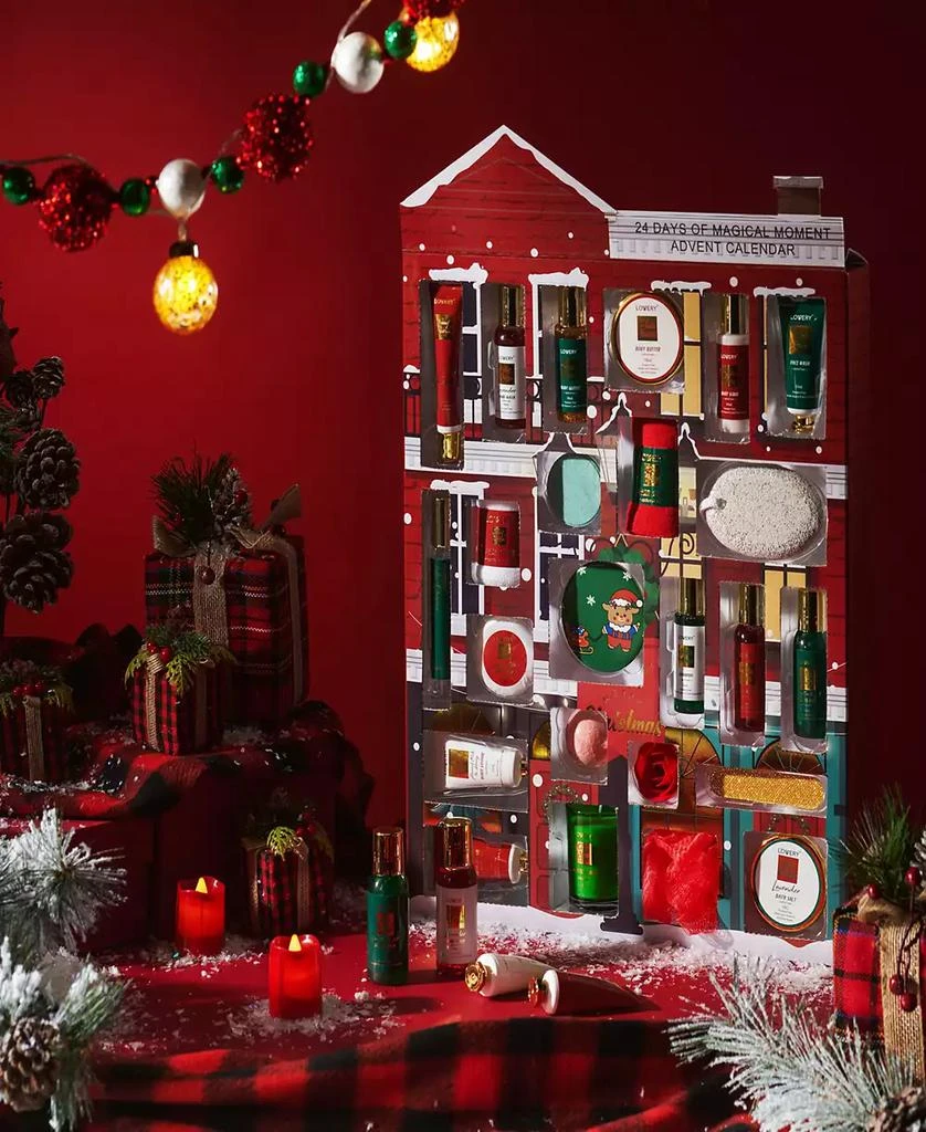 Lovery 24-Pc. Limited-Edition Advent Calendar Beauty, Bath & Body Care Gift Set 5