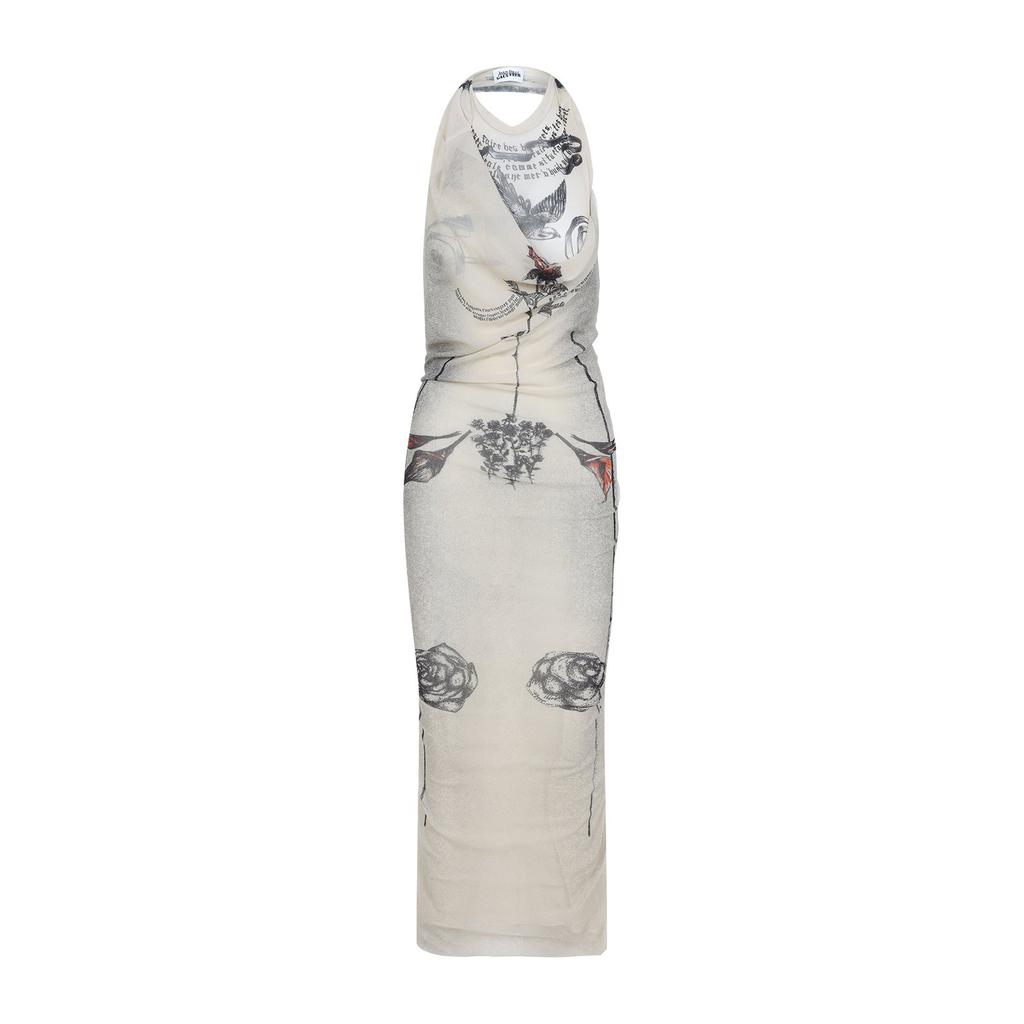Jean Paul Gaultier Women's Trompe-l'œil Corset Knit Dress
