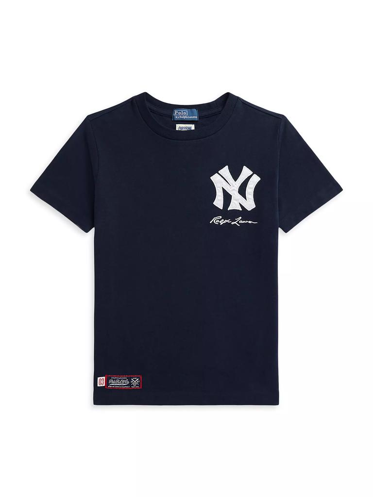 Ralph Lauren Little Boy's & Boy's MLB Yankees Logo T-Shirt