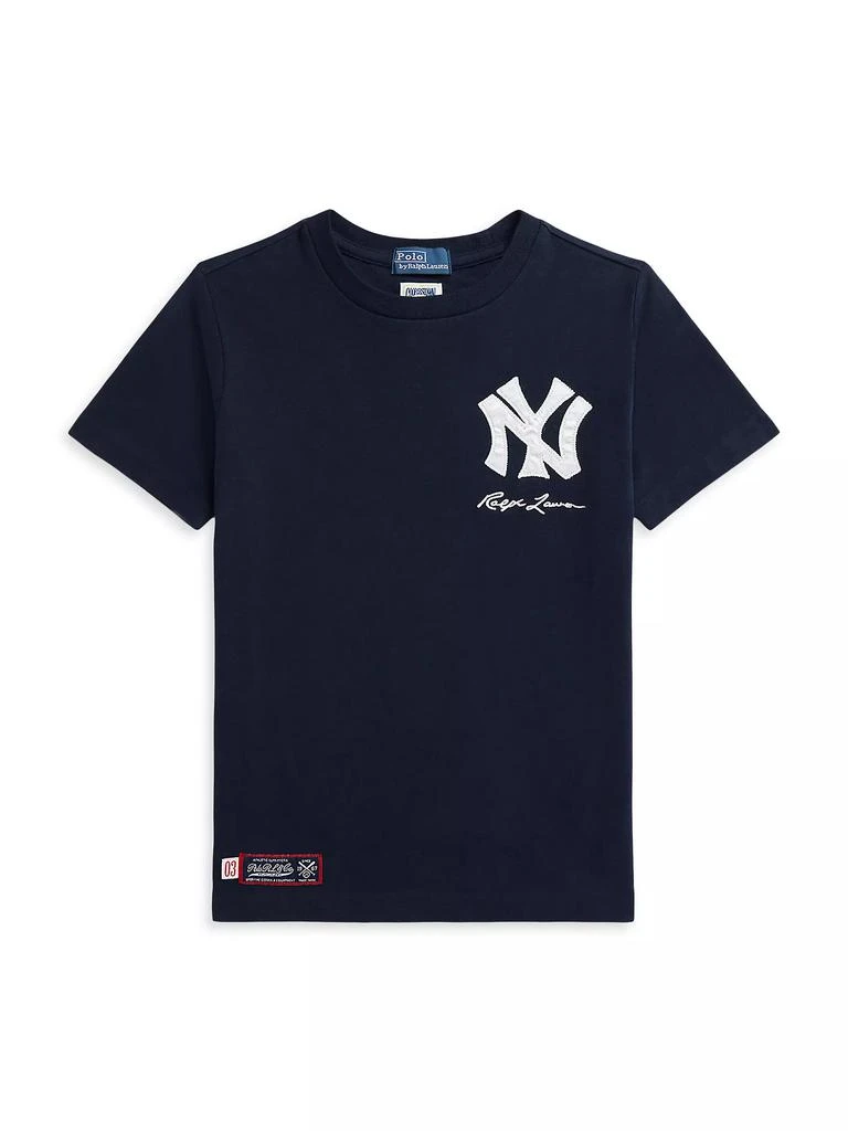 Ralph Lauren Little Boy's & Boy's MLB Yankees Logo T-Shirt 1