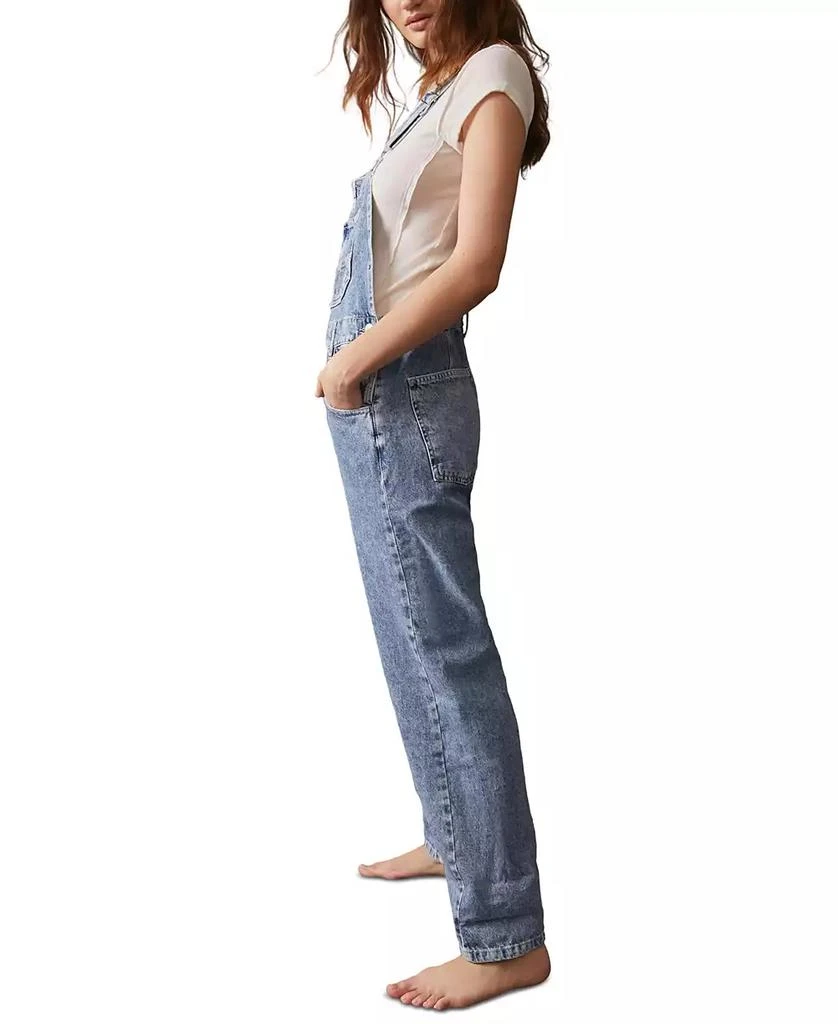 Free People Ziggy Cotton Denim Overalls 3