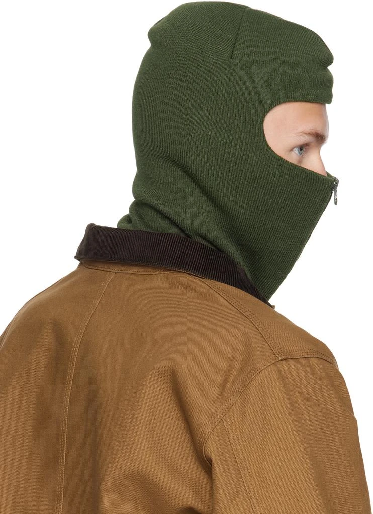 Carhartt WIP Green Zip Mask Balaclava 3