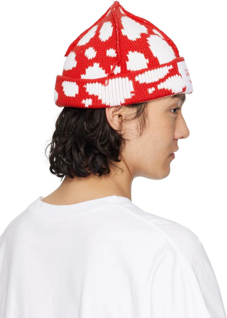 Charles Jeffrey Loverboy Red 
White Loverboy Beanie 3
