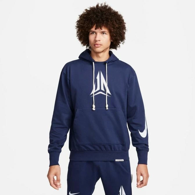 NIKE Men's Nike Standard Issue Ja Logo Dri-FIT Pullover Basketball Hoodie 1