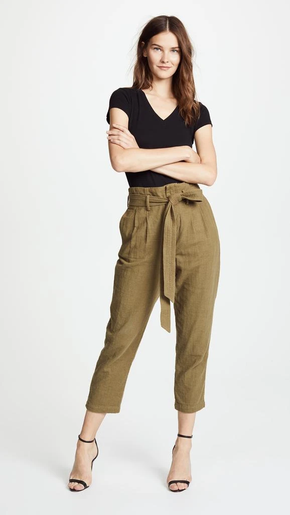 L'Agence Becca V Neck Tee 4