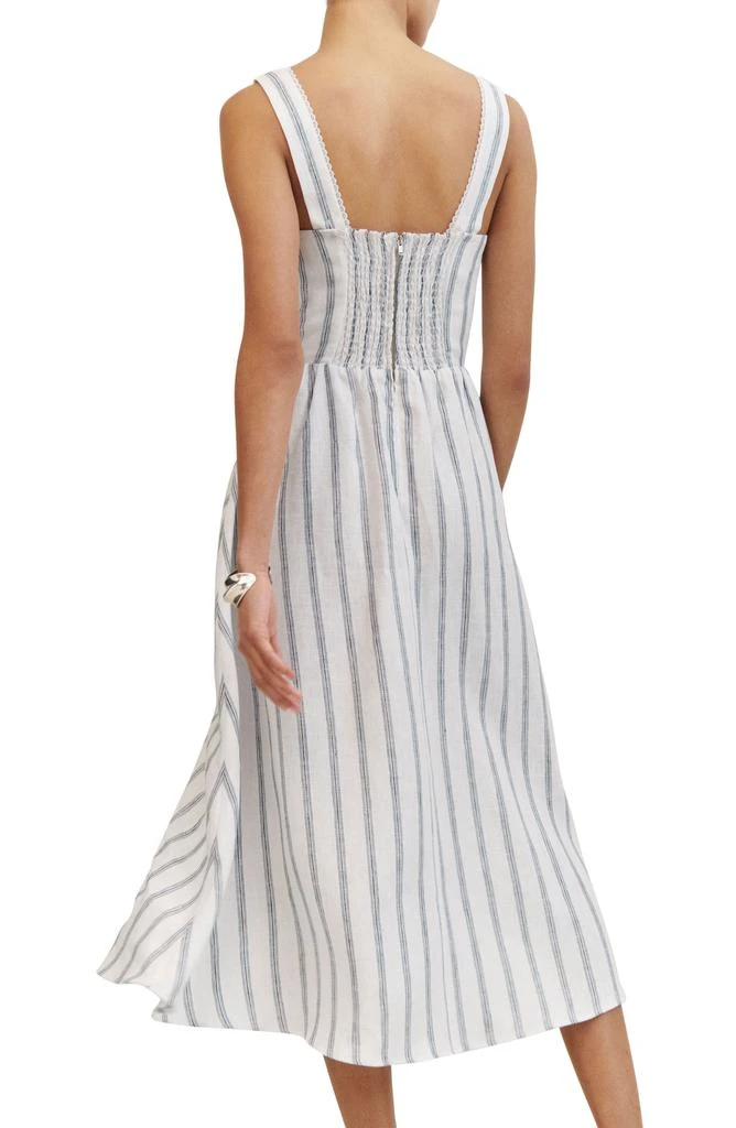 Reformation Tagliatelle Linen Dress 2