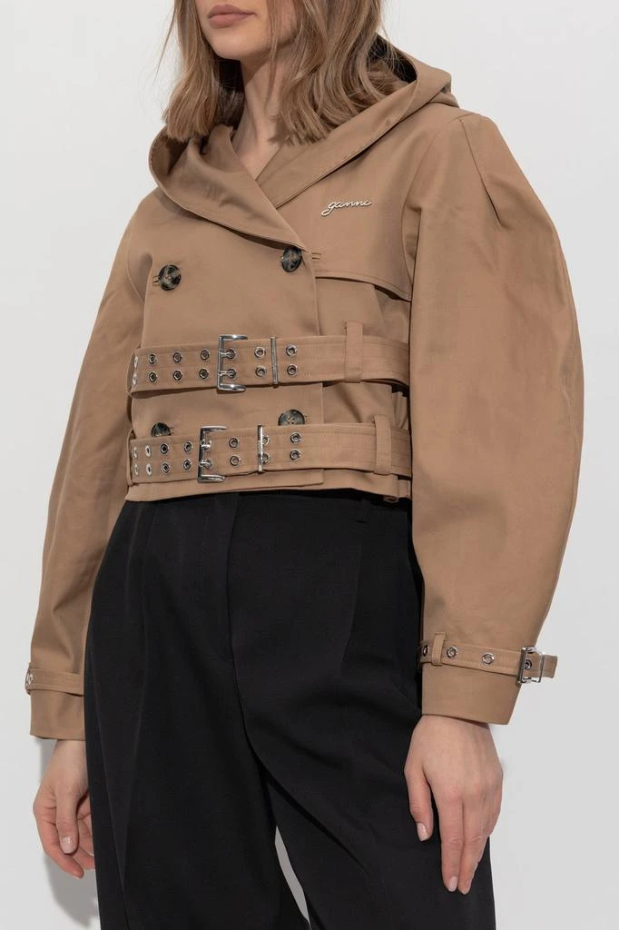 Ganni Ganni Short Trench Jacket 3