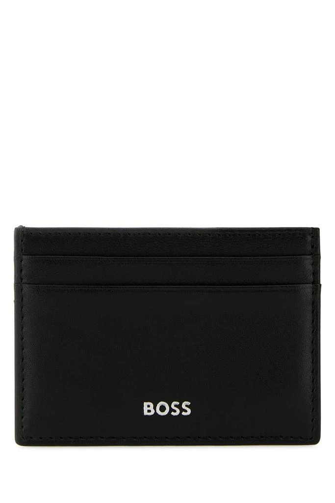 Hugo Boss Black Leather Card Holder 1