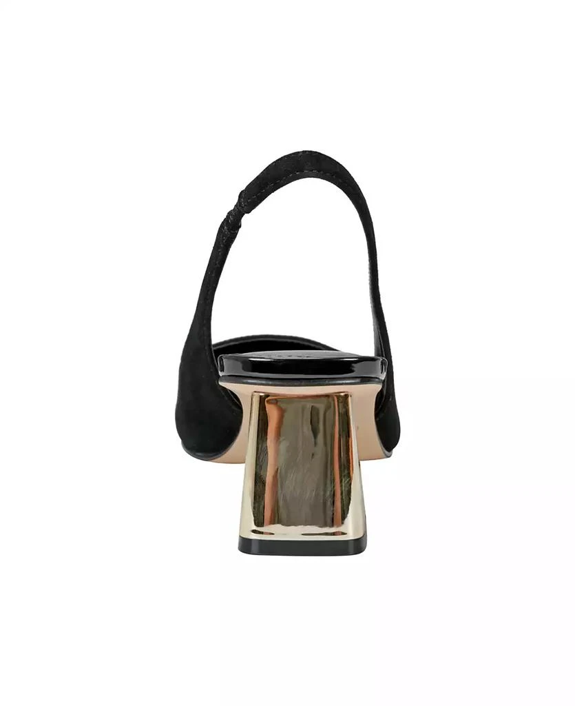 Marc Fisher Women
s Laglie Pointy Toe Dress Slingback Pumps 3